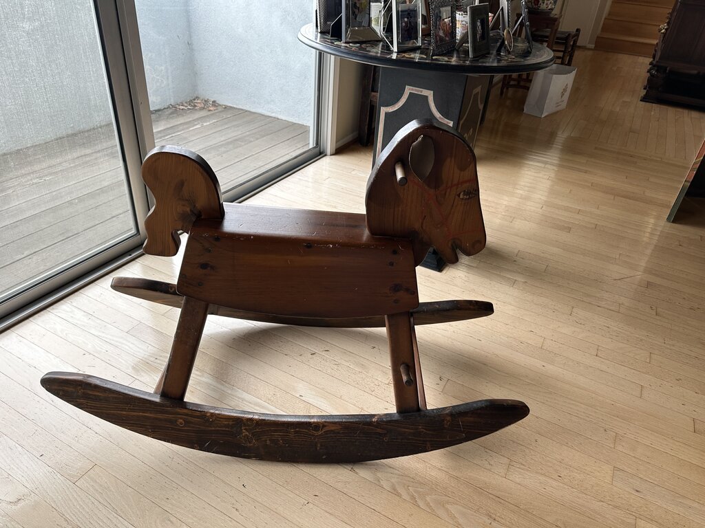 Vintage Dusky Rocking Horse