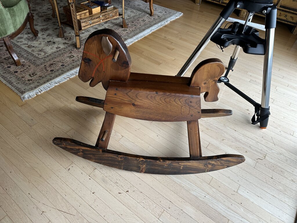 Vintage Dusky Rocking Horse
