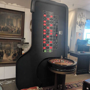 Roulette Table, Roulette Wheel is a Cammegh 31" Diameter Professional Grade