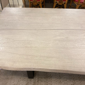 Solid Mango Wood Live Edge Dining Table 118x41x31