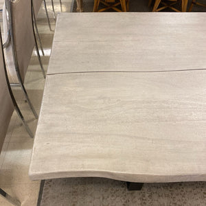 Solid Mango Wood Live Edge Dining Table 118x41x31