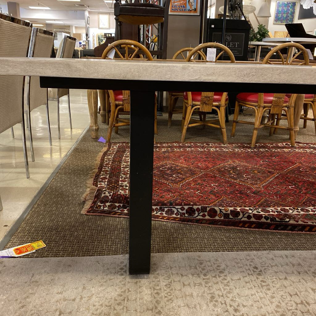 Solid Mango Wood Live Edge Dining Table 118x41x31