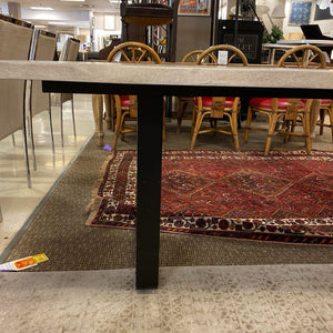 Solid Mango Wood Live Edge Dining Table 118x41x31