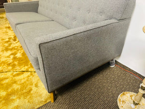 1970 Scandinavian New Upholstered Sofa 84" W.