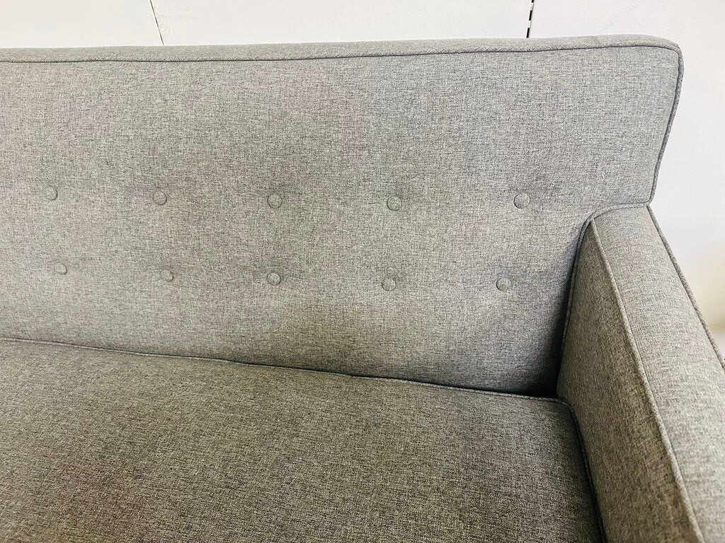 1970 Scandinavian New Upholstered Sofa 84" W.