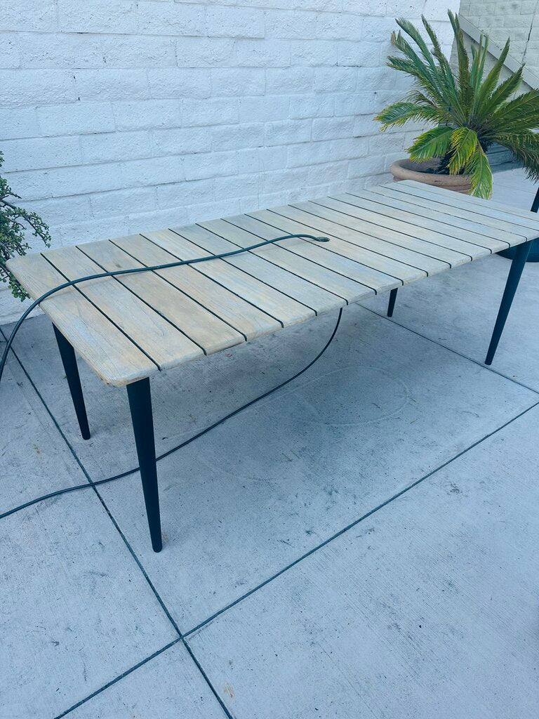 Wooden Outdoor Patio Table 83x36x30