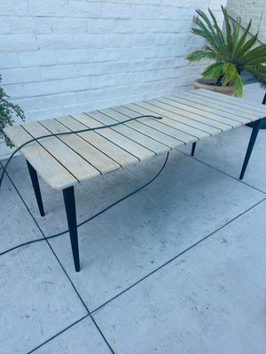 Wooden Outdoor Patio Table 83x36x30