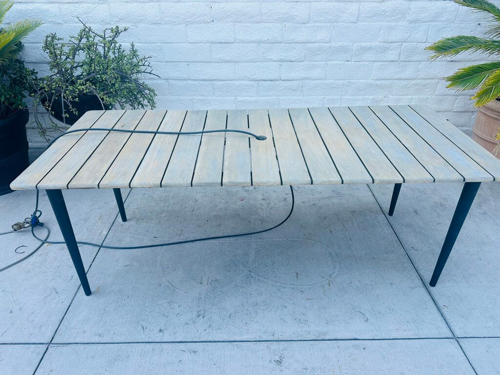 Wooden Outdoor Patio Table 83x36x30