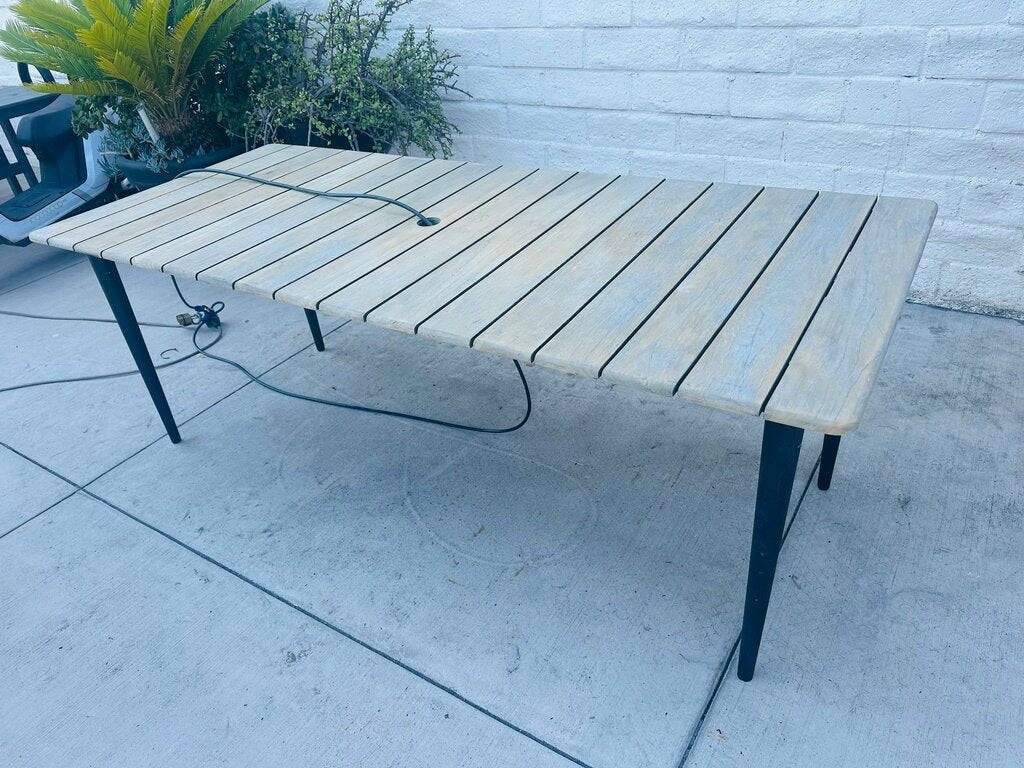 Wooden Outdoor Patio Table 83x36x30