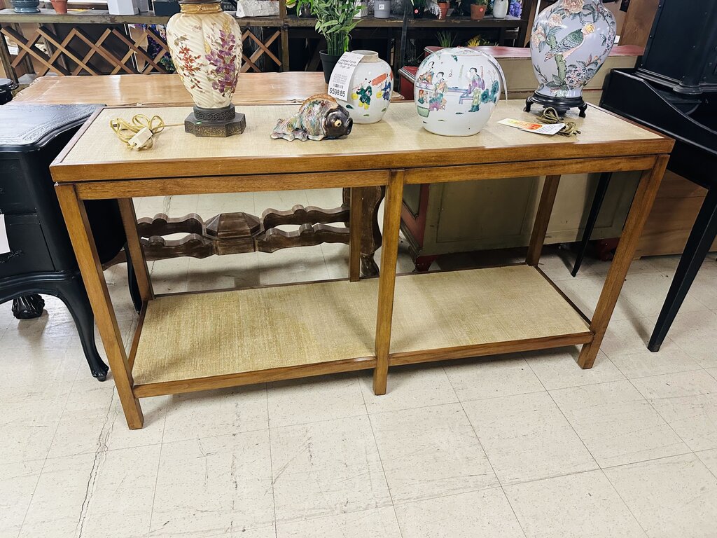 2 Tiered Console/ Sofa Table 60x19x32