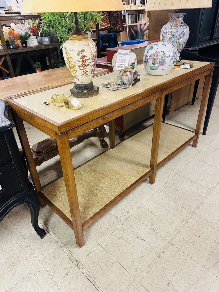 2 Tiered Console/ Sofa Table 60x19x32