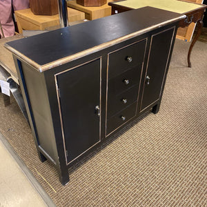 Black & Gold Console Table by Crestview Collection 42x12x33