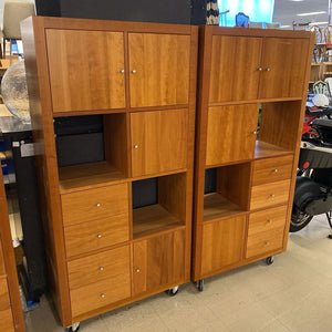 Rolling Free Standing Shelf Unit (Each) 32x14x65