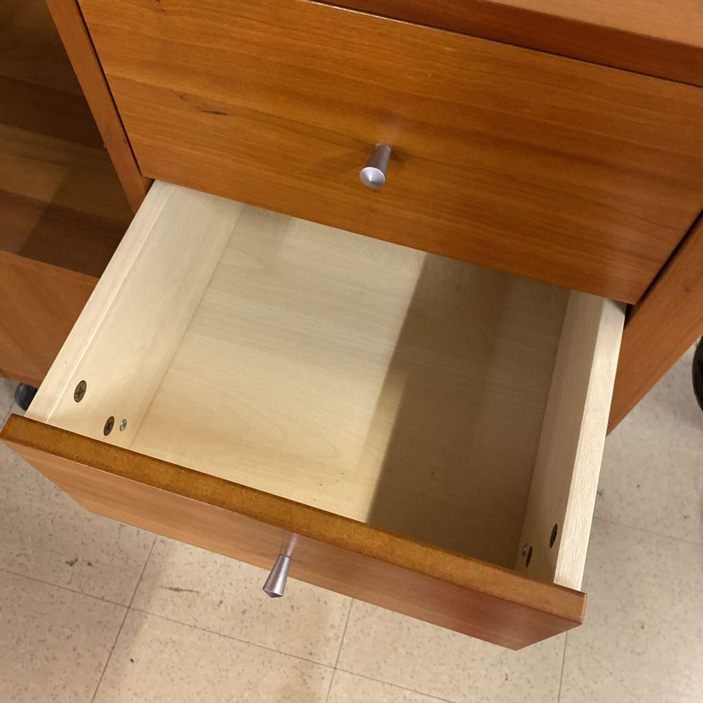 Rolling Free Standing Shelf Unit (Each) 32x14x65