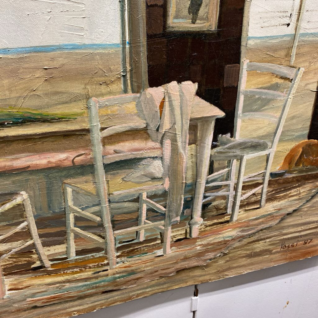 Yossi '87 Painting (40" x 30")