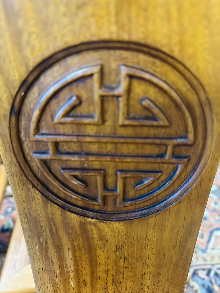 Chinese Rosewood Chairs ( pair)