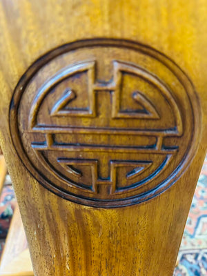 Chinese Rosewood Chairs ( pair)