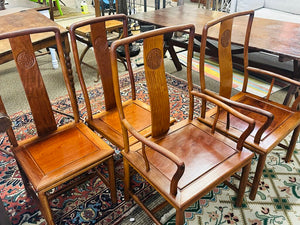 Chinese Rosewood Chairs ( pair)