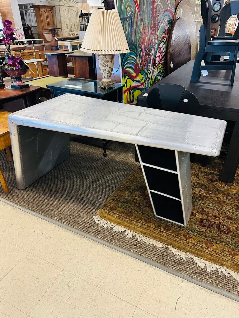 Aluminum Wrapped Solid Wood Desk orig. $1799 (62 X 29 X 30.5 )