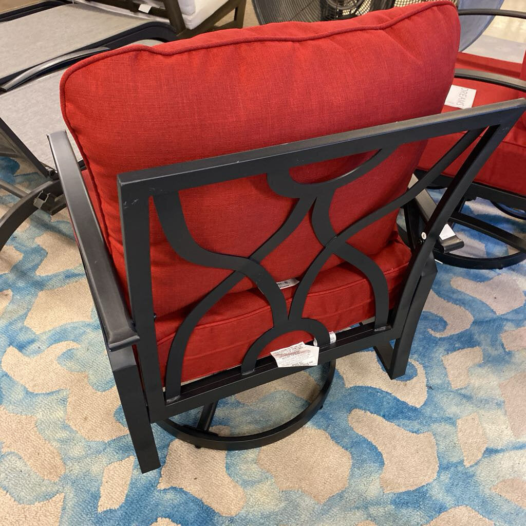 3 Piece Patio Set (2 Swivel rocking chairs+ table )