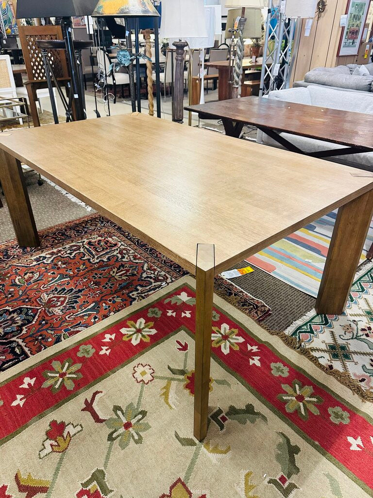 Rectangular Wood Dining Table 30" X 72" X 42