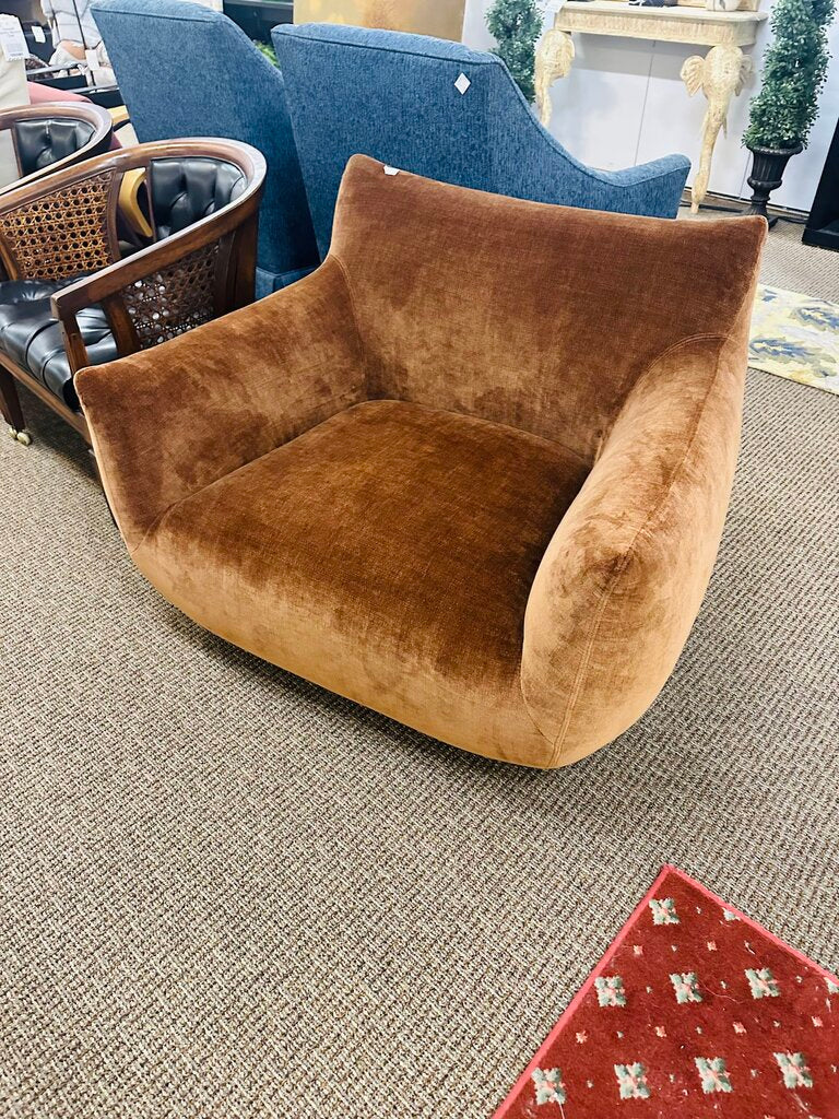 Nowthen Upholstered Swivel Armchair Orig. $1999