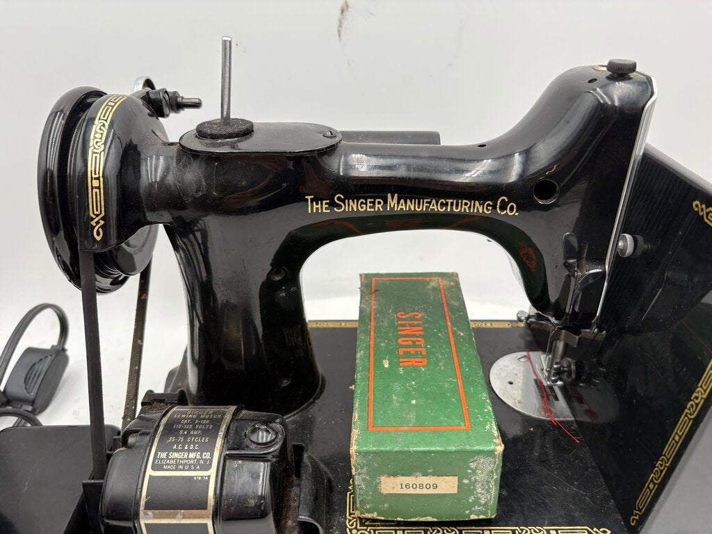 Vintage Singer Featherweight Sewing Machine 221 Centennial Limited Edition