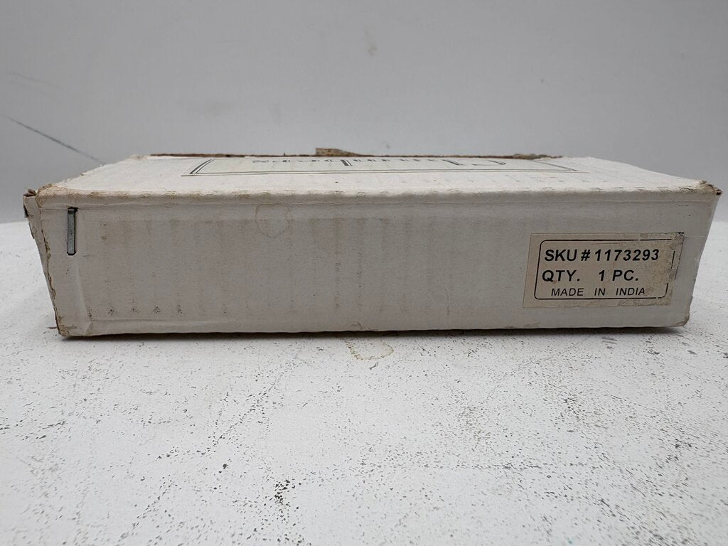 Chambers India Silver Plated Nickel Snack/Trinket Dish w/Box