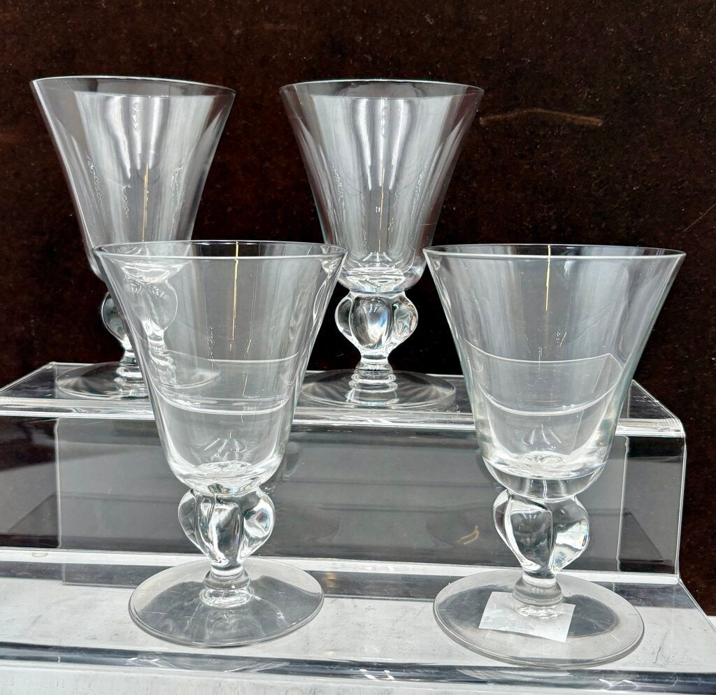 Seneca Ingrid Clear Water Goblet 5.5" 8oz. (Set of 4)