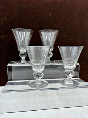 Seneca Ingrid Clear Water Goblet 5.5" 8oz. (Set of 4)