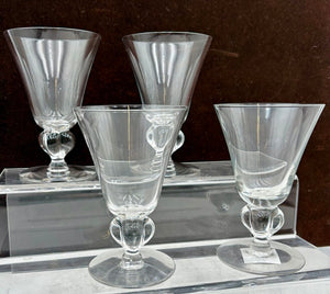 Seneca Ingrid Clear Water Goblet 5.5" 8oz. (Set of 4)