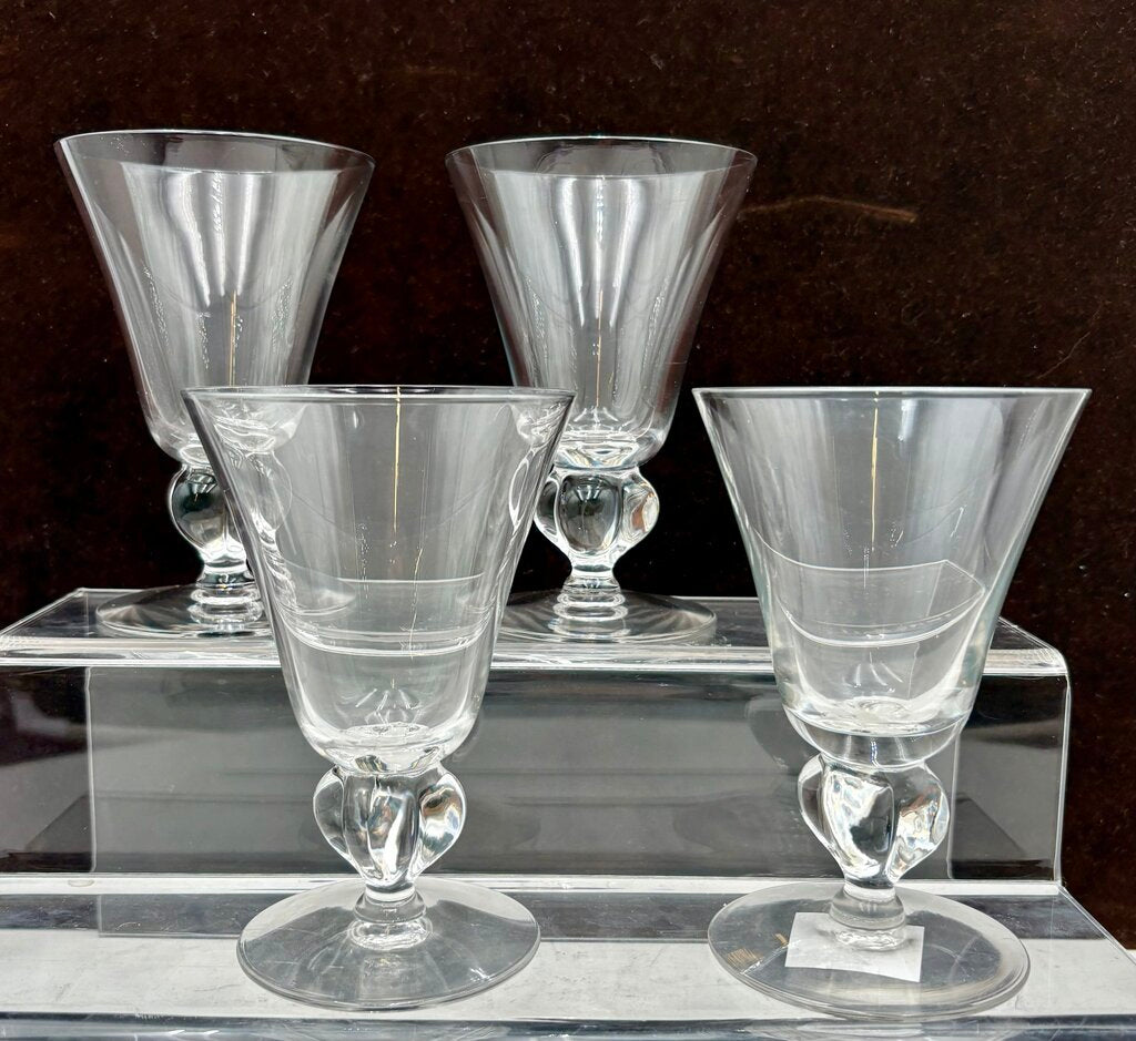 Seneca Ingrid Clear Water Goblet 5.5" 8oz. (Set of 4)