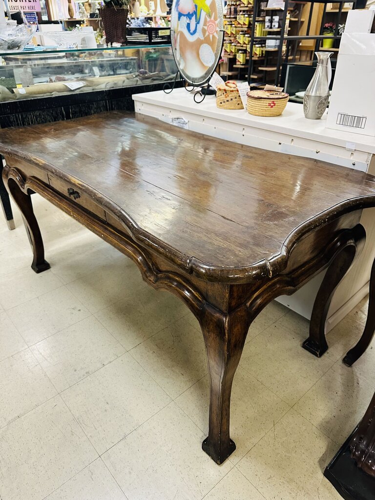 Antique Walnut Desk 32x62x30