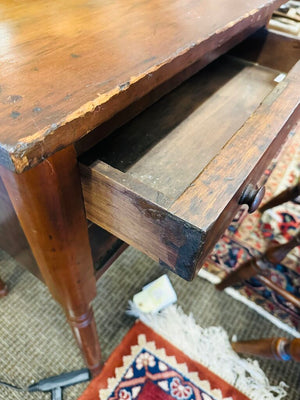 Antique Mahogany 2 Drawer Nightstand 17x23x29