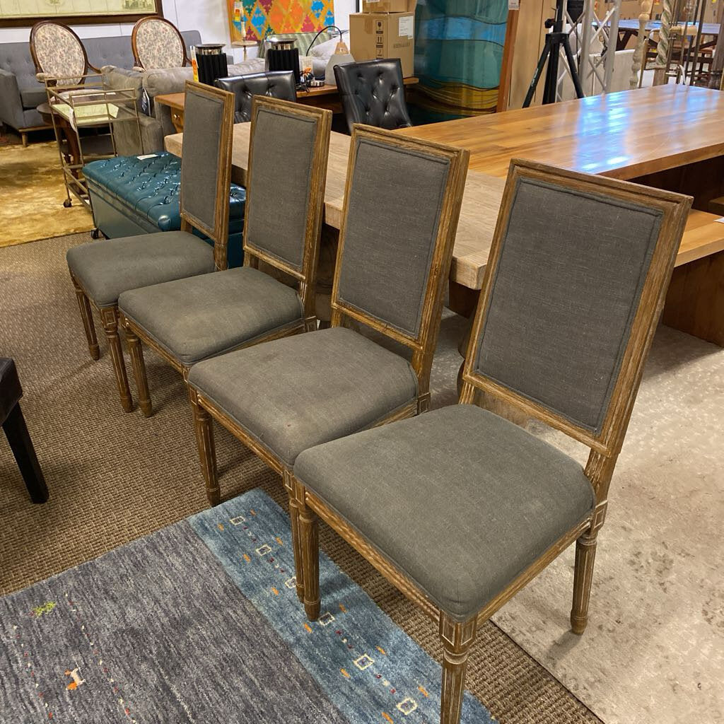 Paige Square Back Upholstered Dining Chairs (Set of 4)