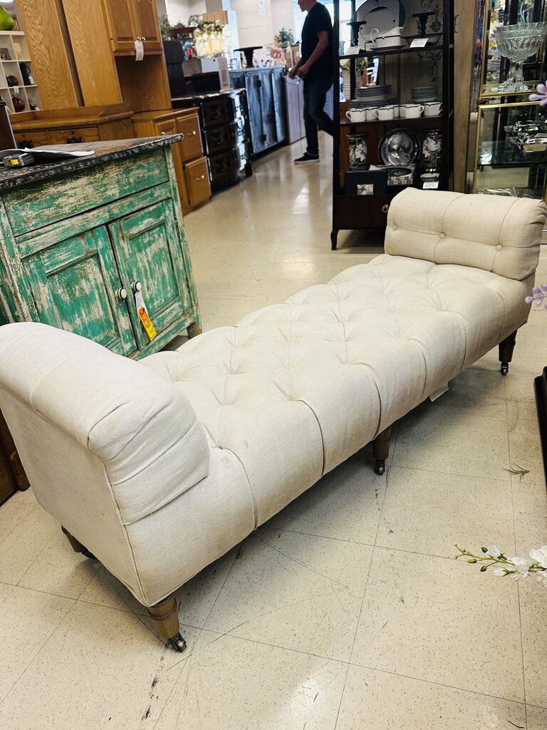 Restoration Hardware Camille Lines Bench 60x19