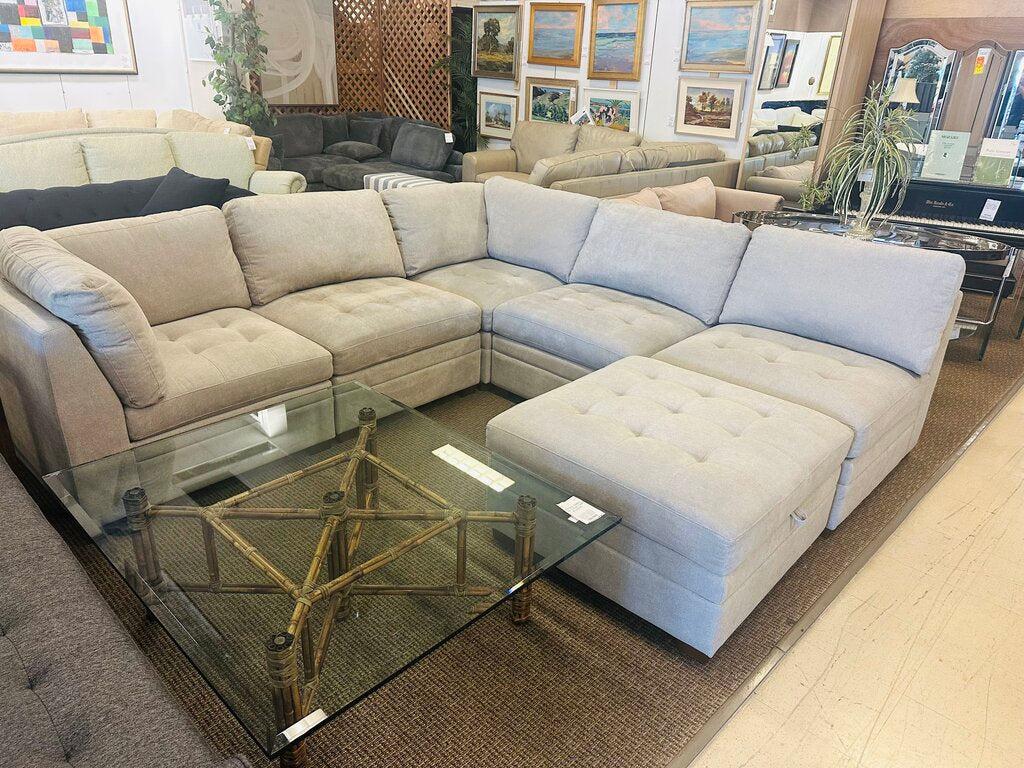 Tisdale Thomasville 6 Piece Sectional sofa Orig. $1700