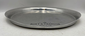 Moet Chandon French Polished Stainless Commemorative Serving Tray