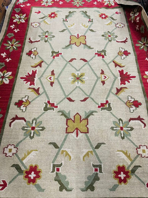 Turkish Wool Flat Wave Kilim 108x172