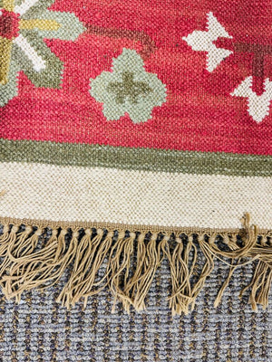 Turkish Wool Flat Wave Kilim 108x172