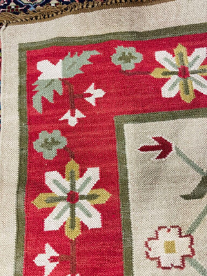 Turkish Wool Flat Wave Kilim 108x172