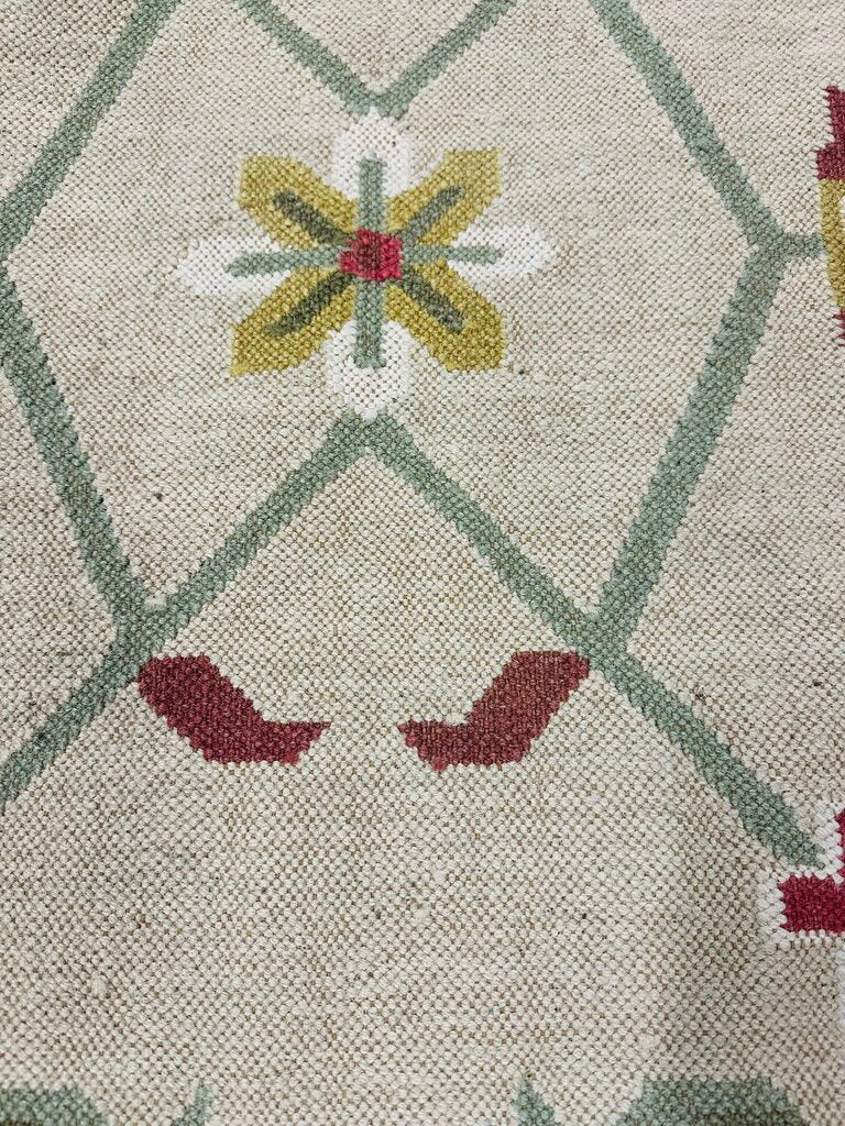 Turkish Wool Flat Wave Kilim 108x172