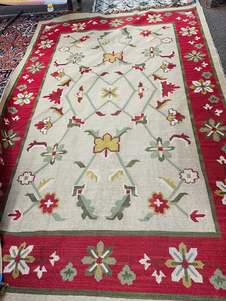 Turkish Wool Flat Wave Kilim 108x172