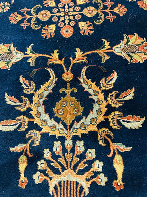 Persian Sarough Wool Rug 110x146