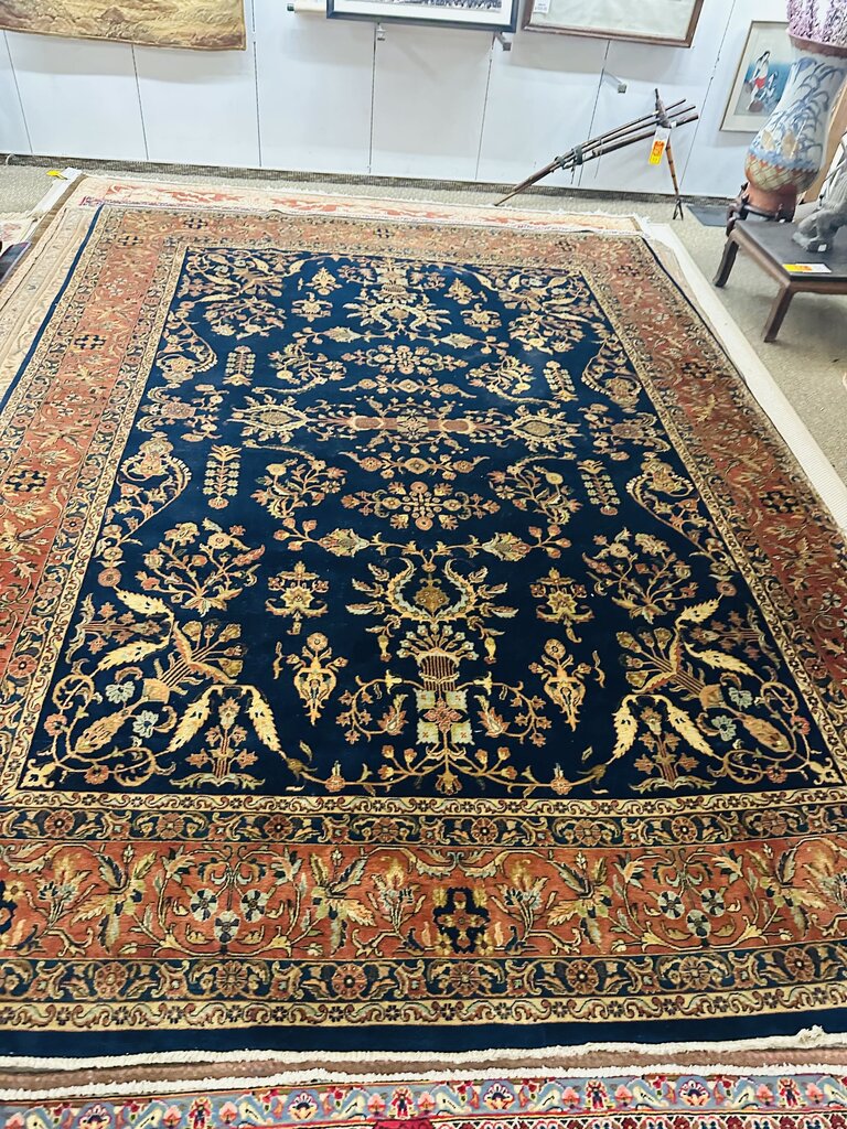 Persian Sarough Wool Rug 110x146