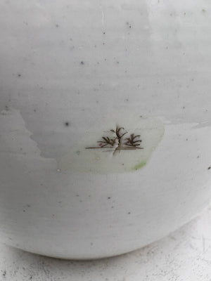 19th Century Chinese Famille Rose Enameled Figural Female Musicians Lidded Ovoid Ginger Jar