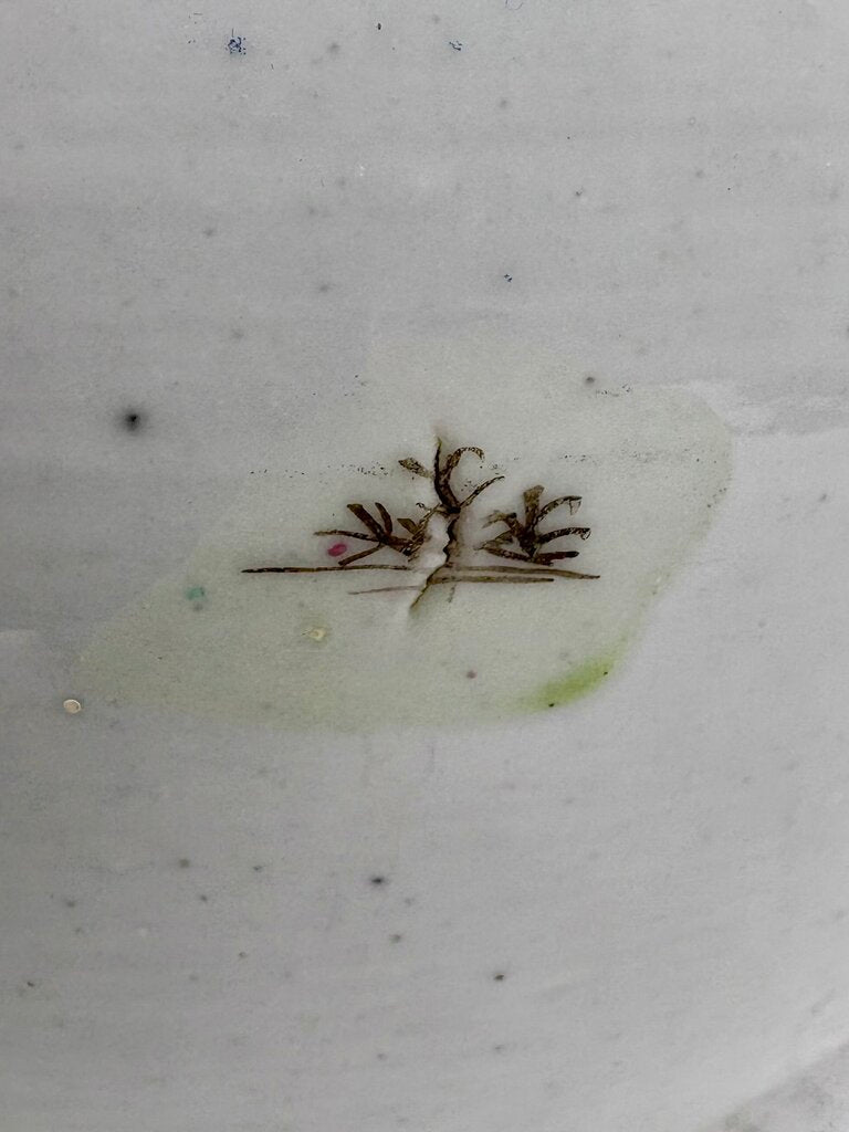 19th Century Chinese Famille Rose Enameled Figural Female Musicians Lidded Ovoid Ginger Jar