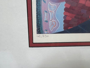 Gregorio Bacci Giagan Gondola Series #102/230 Signed Litho Print