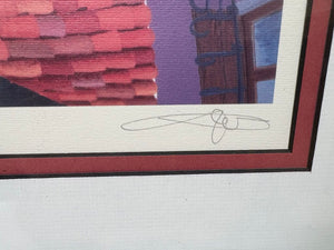 Gregorio Bacci Giagan Gondola Series #102/230 Signed Litho Print