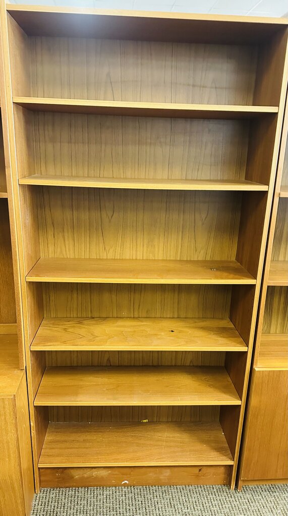 Teak Danish Style Bookcase 37x12x74
